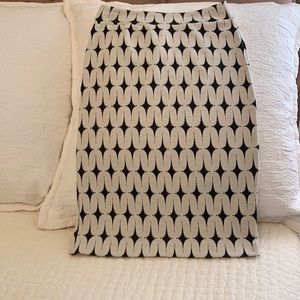 NWT Black and White Pencil Skirt